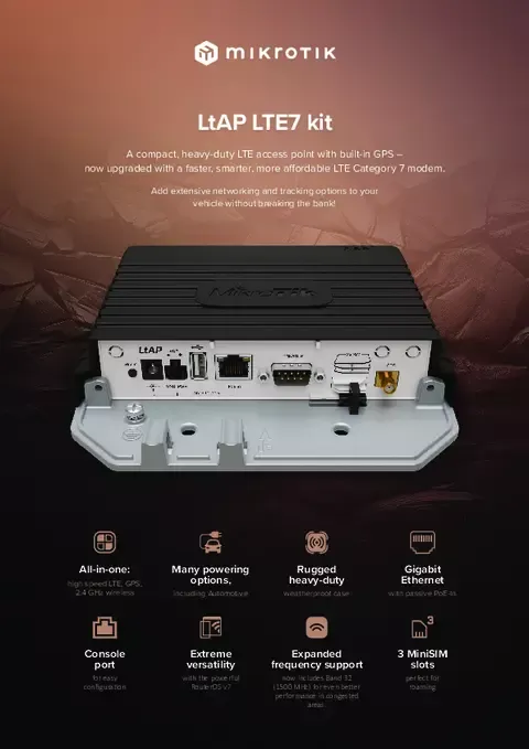 Access Point, wetterfest, LTE Antenne, 3x SIM Slots, GPS, inkl. LTE7-Modul Access Point, wetterfest, LTE Antenne, 3x SIM Slots, GPS, inkl. LTE7-Modul