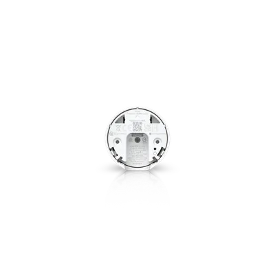 Ubiquiti UniFi AP U6-MESH WiFi6 Access Point Unterseite mit Regulierungslabel und Zertifizierungen auf schwarzem