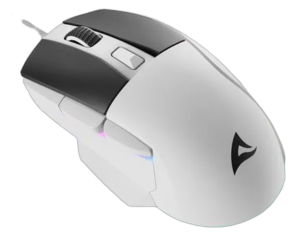 Sharkoon Maus Shark SGM35 Optisch 6 Tasten 6.400 DPI weiß Sharkoon Maus Shark SGM35 Optisch 6 Tasten 6.400 DPI weiß