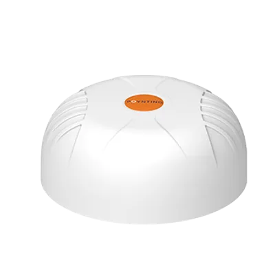 Weiße Poynting A-MIMO-0004-V1-19-W 5G/LTE-KFZ-Antenne mit orangefarbenem Logo, IP69K, für Marine und GPS. Weiße Poynting A-MIMO-0004-V1-19-W 5G/LTE-KFZ-Antenne mit orangefarbenem Logo, IP69K, für Marine und GPS.