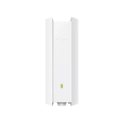 Commutateur TP-Link MS108GP 8 ports Gigabit avec 7 ports PoE+ blanc en position verticale, LED verte allumée et connecteur Commutateur TP-Link MS108GP 8 ports Gigabit avec 7 ports PoE+ blanc en position verticale, LED verte allumée et connecteur