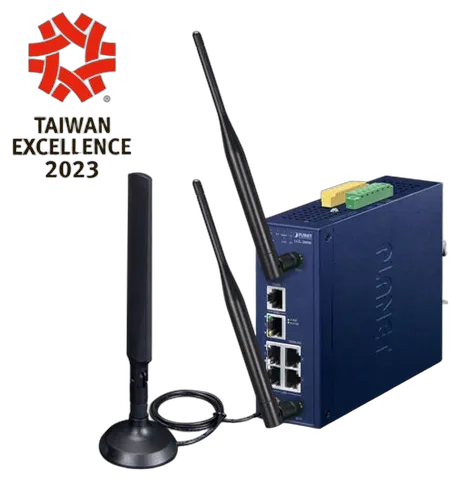 PLANET 4+2 100FX Port Single mode Industrial Ethernet