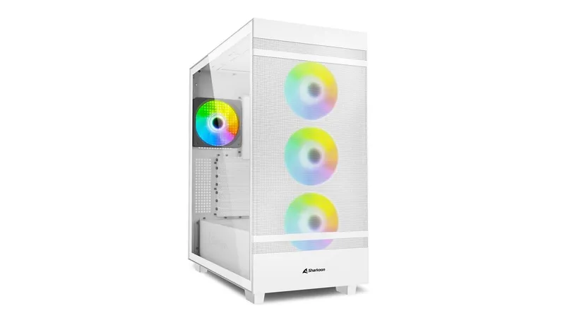 Sharkoon REBEL C50 RGB ATX Full Tower Blanco