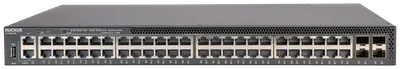 RUCKUS Networks коммутатор полностью управляемый уровень3 pro av 52 порта · 48x 1 gbe · poe бюджет 370 Вт · 48x poe at · 4x sfp28 · 19" · icx8200-48p-v