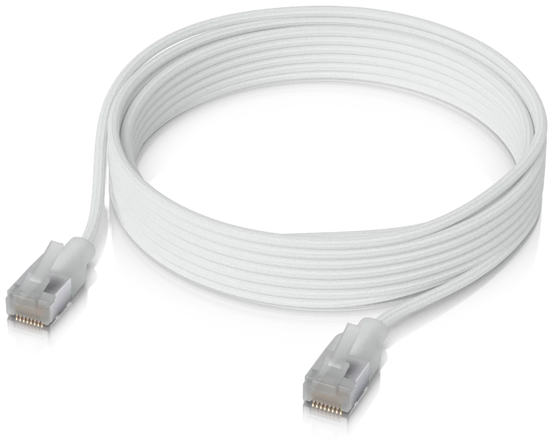Ubiquiti UniFi Patchkabel Cat6a EL 0.15m weiß