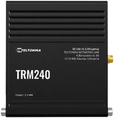 Teltonika TRM240 промышленный LTE Cat 1 модем с алюминиевым корпусом