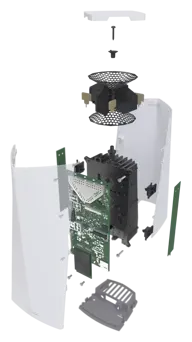 MikroTik Audience with three wirelles interfaces (2.4 & 5 Ghz) RBD25G-5HPacQD2HPnD