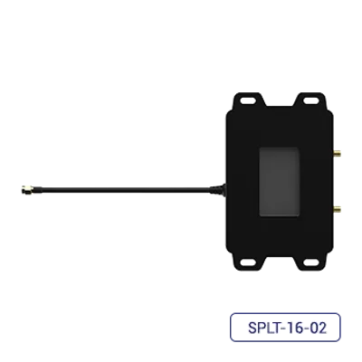 Poynting Ultra Wideband 2-Wege Splitter A-SPLT-0016-V1-01 mit schwarzem Gehäuse, zwei N-Type(F)- und einem Poynting Ultra Wideband 2-Wege Splitter A-SPLT-0016-V1-01 mit schwarzem Gehäuse, zwei N-Type(F)- und einem