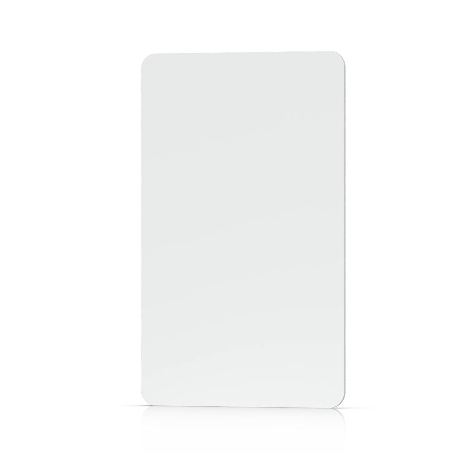 Ubiquiti Access Elevator Starter Kit, weißes rechteckiges Gerät mit abgerundeten Ecken vor schwarzem Hintergrund mit Ubiquiti Access Elevator Starter Kit, weißes rechteckiges Gerät mit abgerundeten Ecken vor schwarzem Hintergrund mit