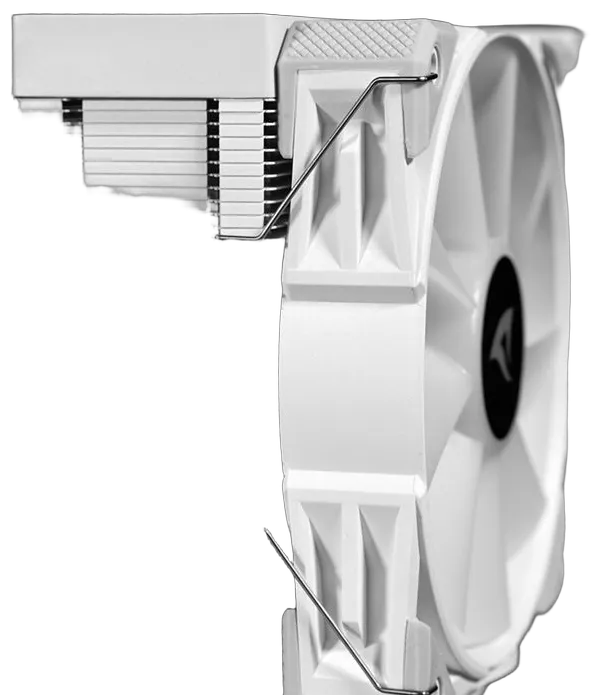 Sharkoon CPU Kühler A50 120mm weiss RGB 1200/1700/1851/AM4/5 Sharkoon CPU Kühler A50 120mm weiss RGB 1200/1700/1851/AM4/5