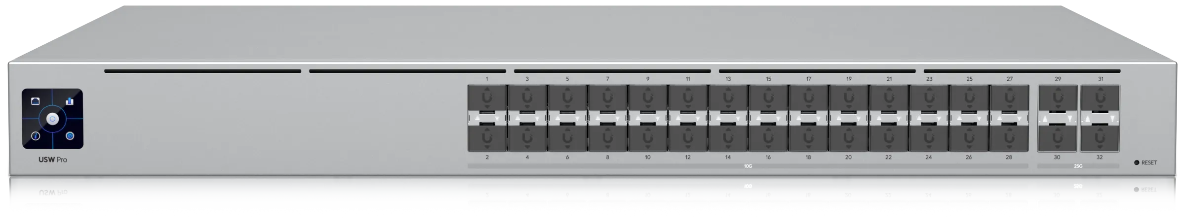 Ubiquiti UniFi Switch Pro-Aggregation (4*25Gbps/28*10Gbps) Ubiquiti UniFi Switch Pro-Aggregation (4*25Gbps/28*10Gbps)