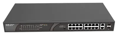 Reyee 16-Port 1Gbit, 2x SFP unmanaged PoE Switch, 247W