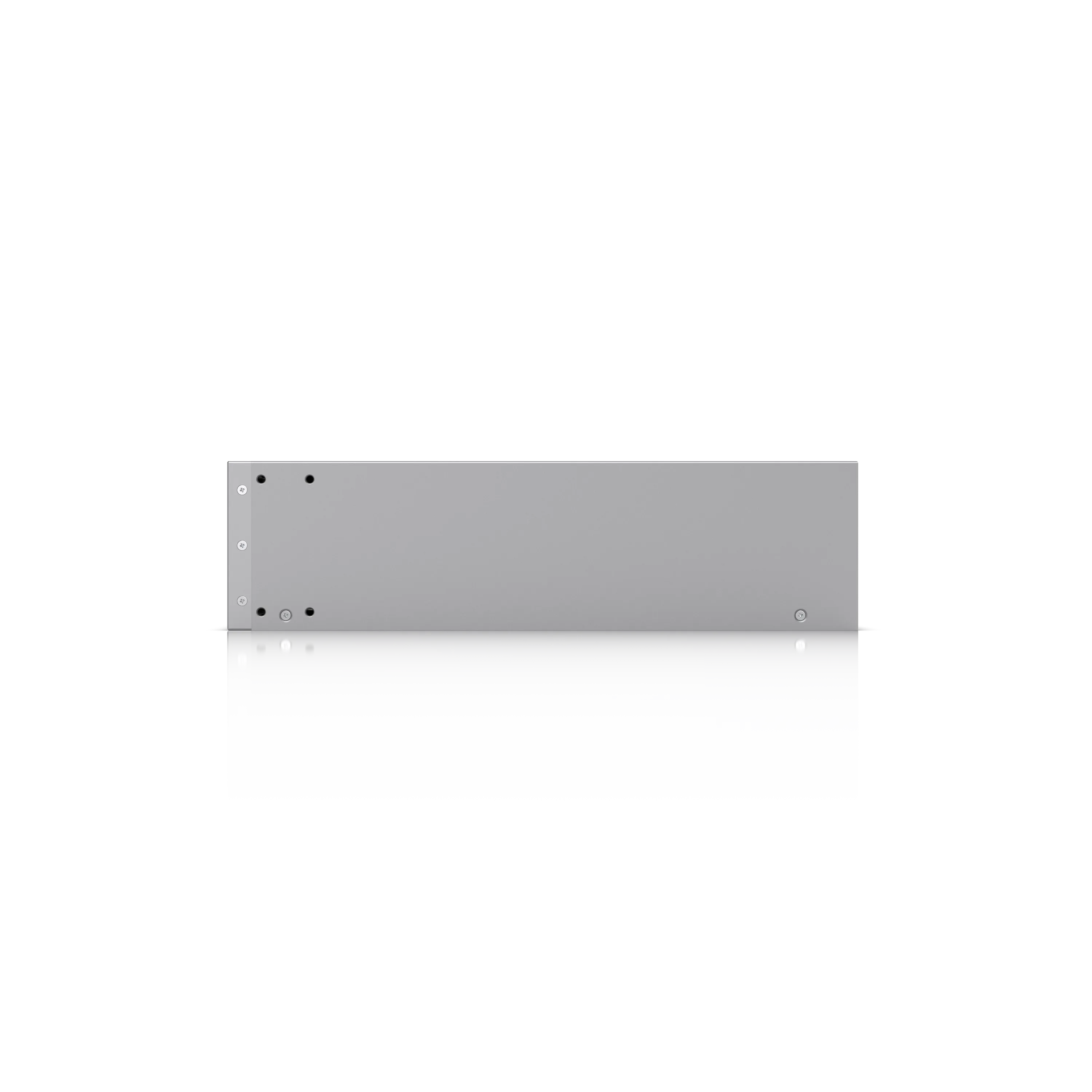 Ubiquiti UniFi UNVR-PRO 7-Bay Netzwerk-Videorekorder mit silbernem Rack-Gehäuse, Frontansicht mit Status-LEDs und