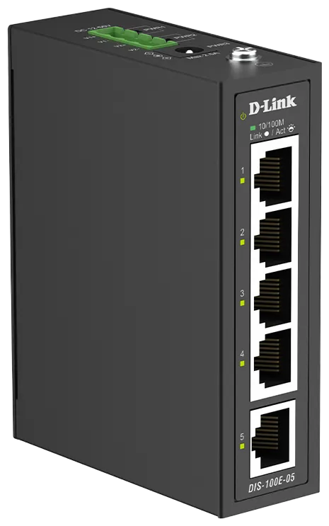 D-Link DIS-100E-05 Commutateur Industriel Fast Ethernet