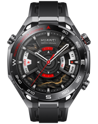 HUAWEI WATCH Ultimate 2 (March-B29),Blue and White Fluoroelast