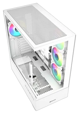 Sharkoon Gehäuse AK6 RGB ATX 1xGlas weiß Sharkoon Gehäuse AK6 RGB ATX 1xGlas weiß