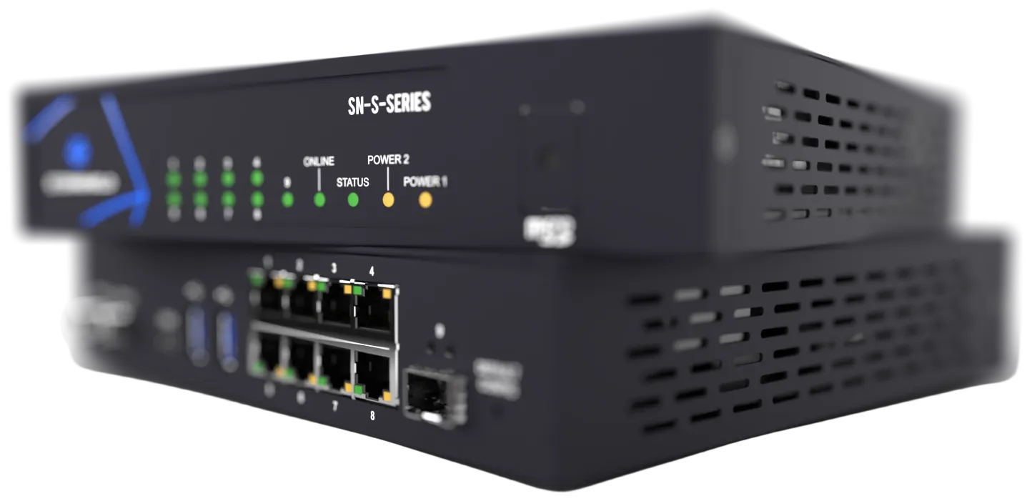 SN-L-Series appliance (2x2.5 GbE management port + 3 empty network slots) + activation key SN3200 SN-L-Series appliance (2x2.5 GbE management port + 3 empty network slots) + activation key SN3200
