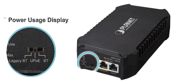 PLANET One-Port 10/100/1000Mbps PoE++ Injector (95 W) PLANET One-Port 10/100/1000Mbps PoE++ Injector (95 W)