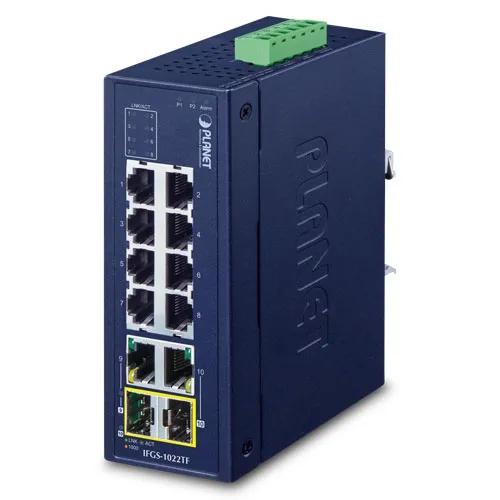 PLANET 5-Port 10/100TX Industrial Fast Ethernet Switch PLANET 5-Port 10/100TX Industrial Fast Ethernet Switch