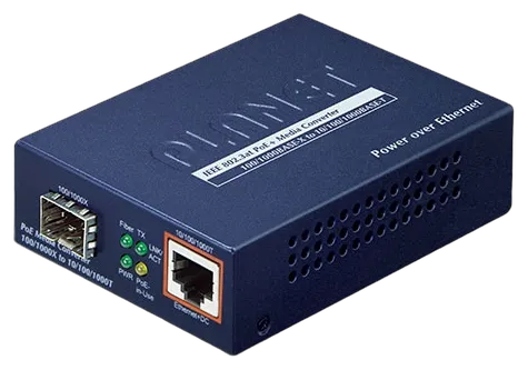 PLANET 1000Base-X to 10/100/1000Base-T PoE (mini-GBIC, SFP) PLANET 1000Base-X to 10/100/1000Base-T PoE (mini-GBIC, SFP)