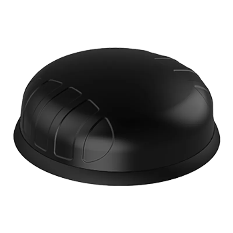 Poynting A-PUCK-0014-V2-01 5G/LTE-KFZ-Antenne schwarz mit 9 dBi und RPSMA-Stecker, gewölbte Kuppel mit parallelen Rippen