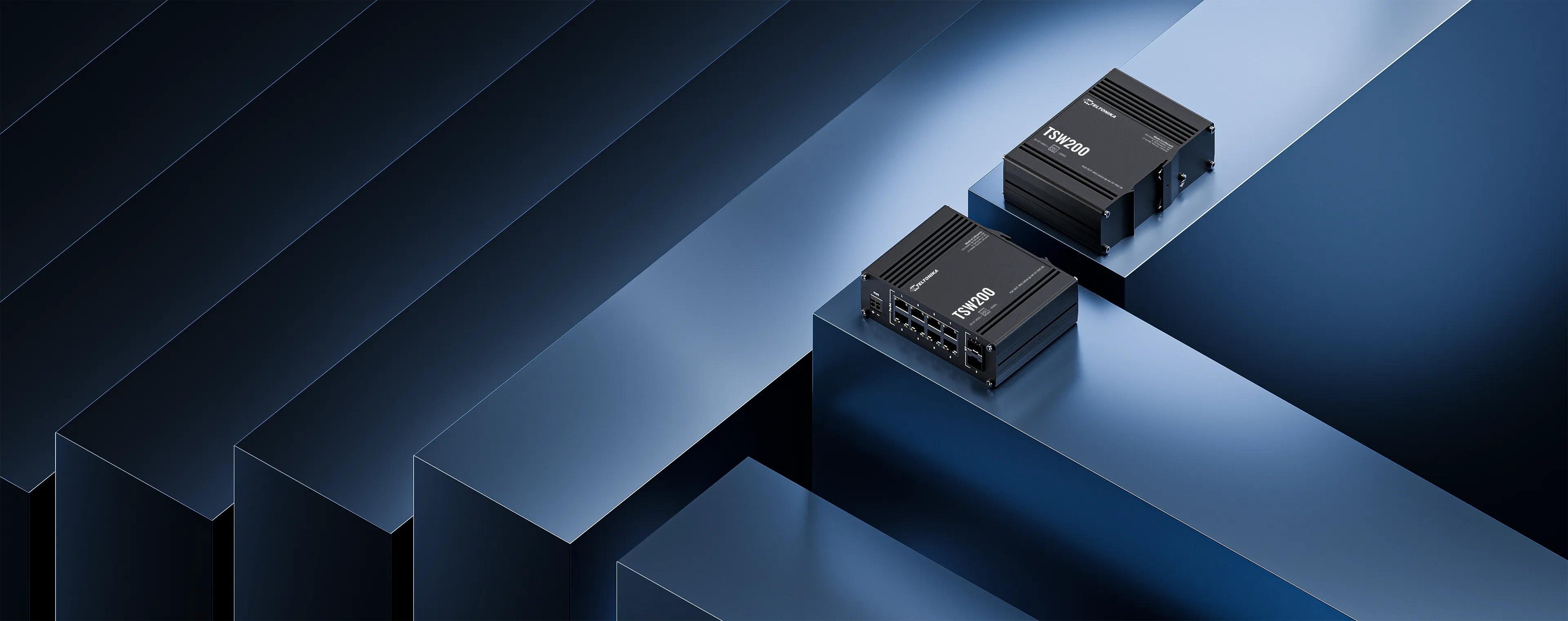 Teltonika TSW200 Industrial Unmanaged PoE+ Switch