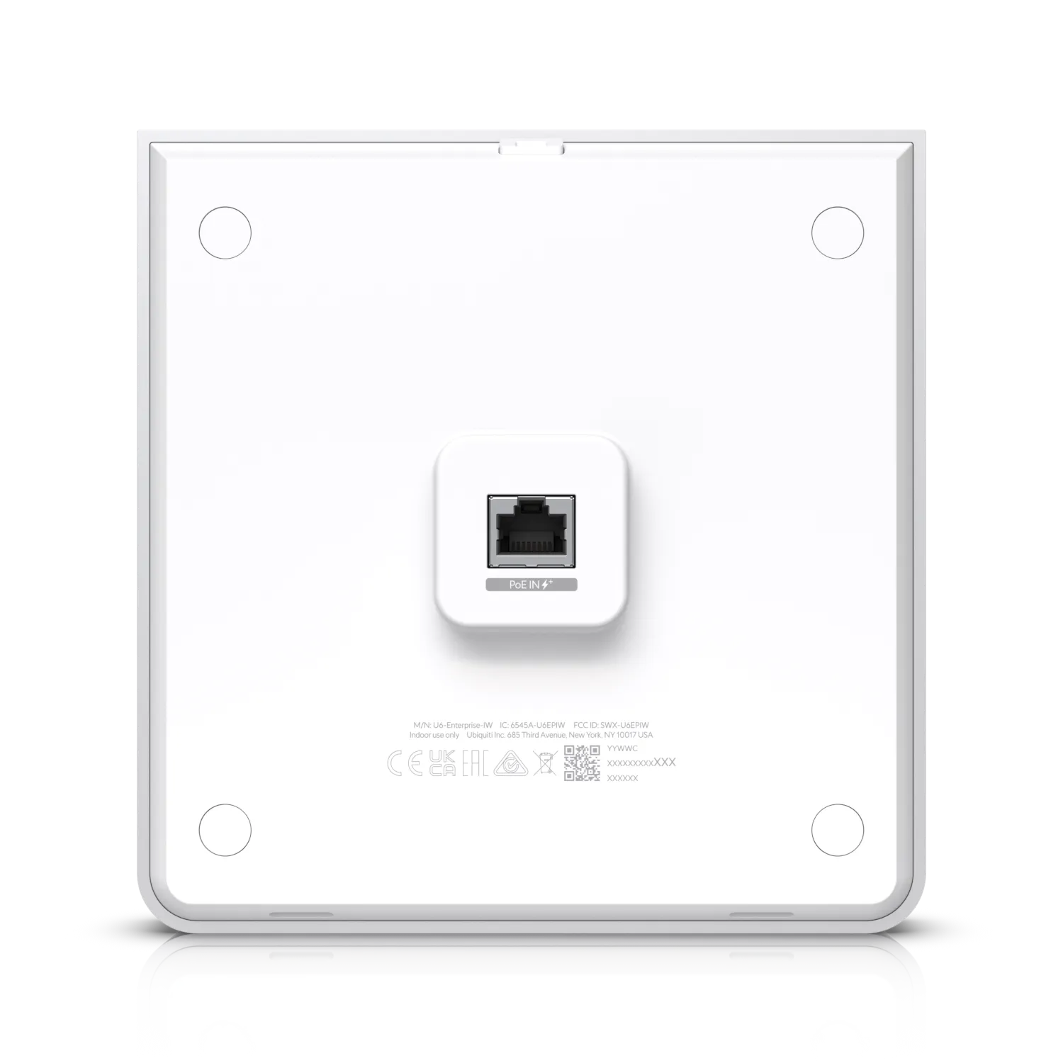 Ubiquiti UniFi AP U6-Enterprise-IW WiFi6 ohne PoE-Injektor Ubiquiti UniFi AP U6-Enterprise-IW WiFi6 ohne PoE-Injektor