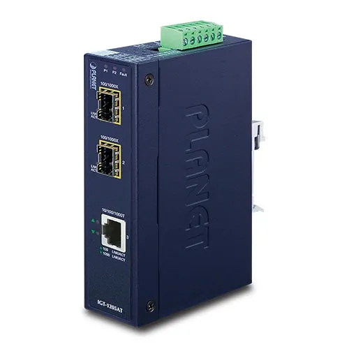 Planet IMG-2102T Industrial 1-Port Ethernet Switch IP30 Blue Planet IMG-2102T Industrial 1-Port Ethernet Switch IP30 Blue