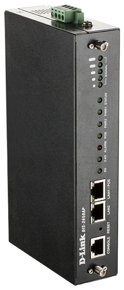 D-Link DIS-2650AP Industrieller AC1200 WLAN Access Point D-Link DIS-2650AP Industrieller AC1200 WLAN Access Point