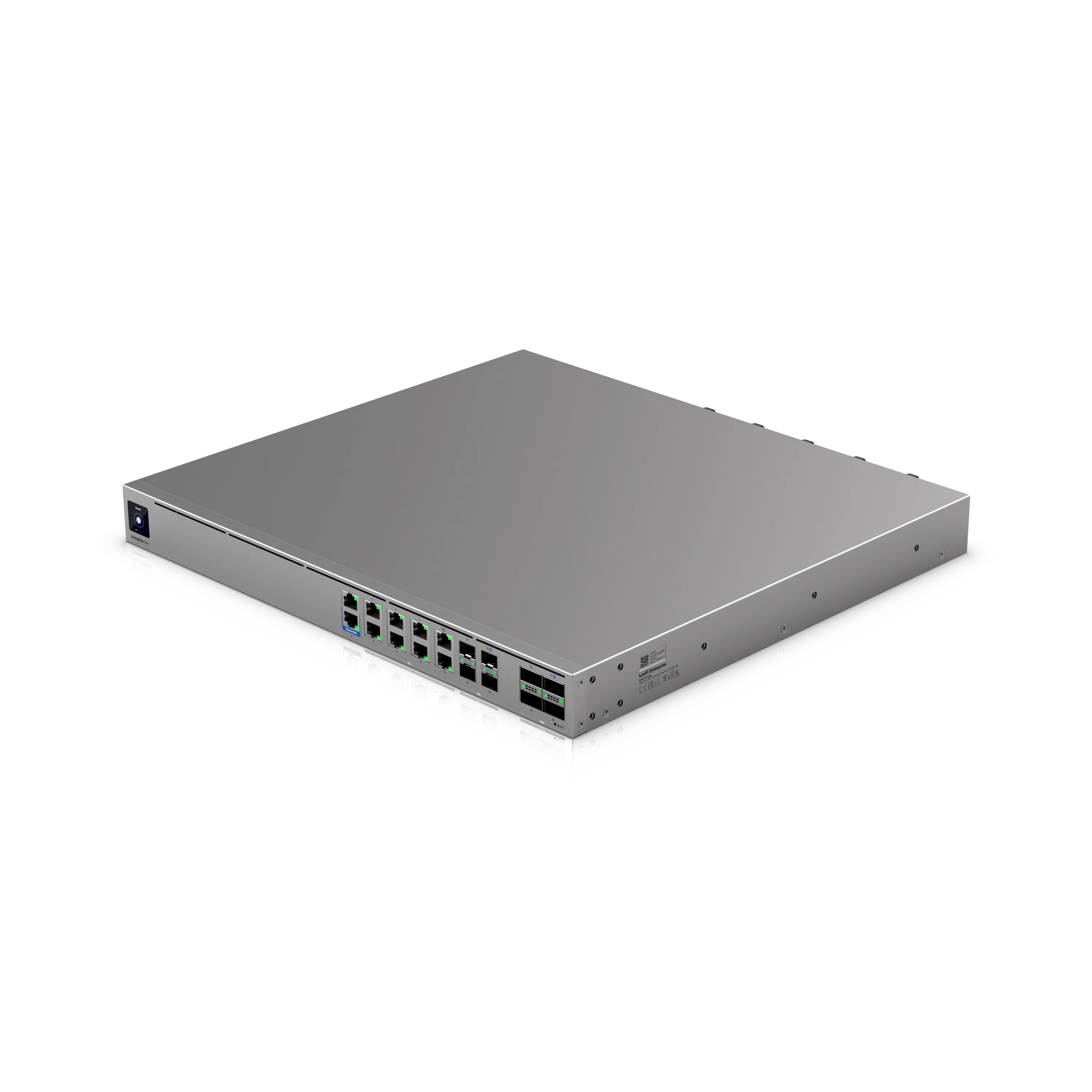 Ubiquiti Enterprise Firewall Core • 4x QSFP28 • 4x SFP28 • 8x 10 GbE • 2x GbE • UniFi • EF-Core Ubiquiti Enterprise Firewall Core • 4x QSFP28 • 4x SFP28 • 8x 10 GbE • 2x GbE • UniFi • EF-Core