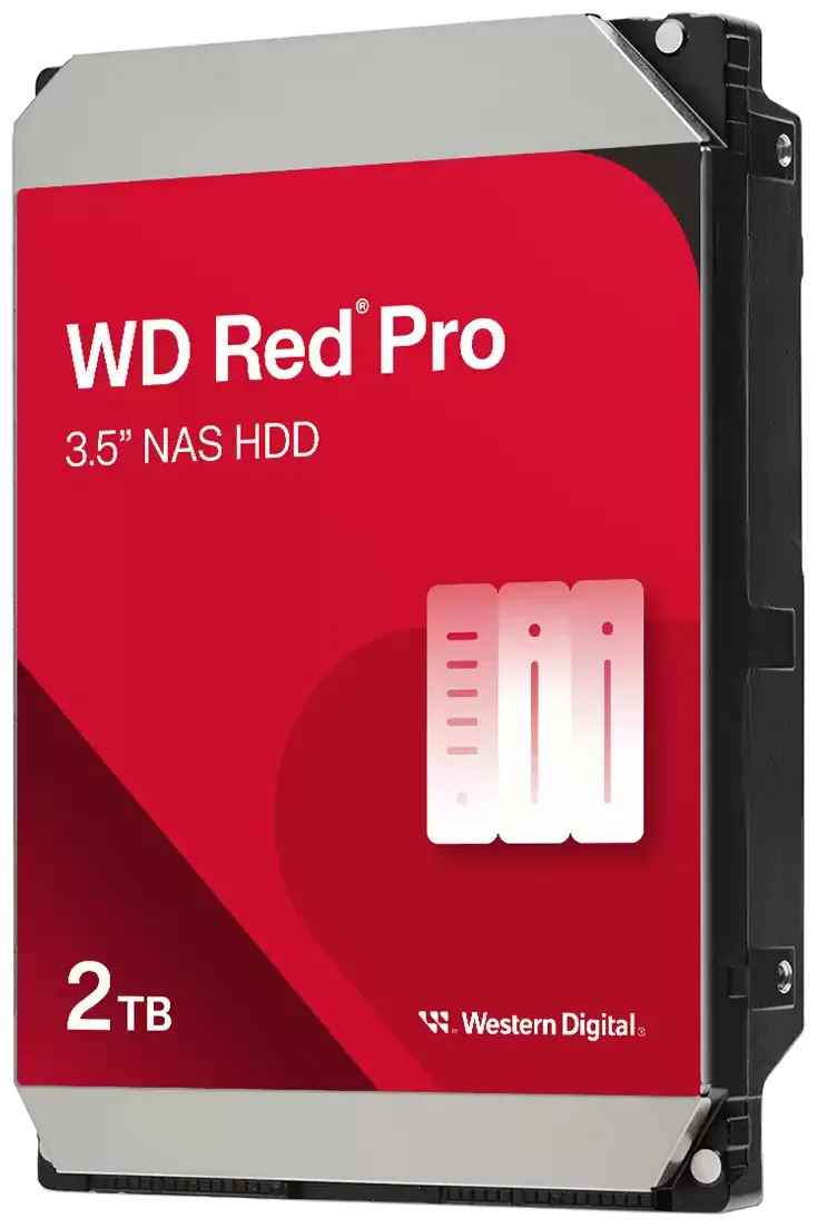 WD Red Pro    8.9cm (3.5) 12TB SATA3 7200  256MB WD121KFBX intern