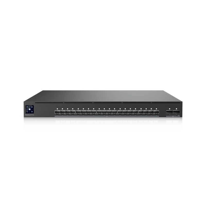 Ubiquiti AV Switch full managed Layer3 22 Port • 20x SFP+ • 2x QSFP28 • 19" • UniFi • EAV-Fiber