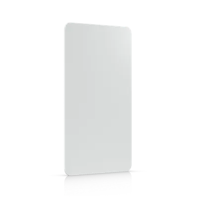 Ubiquiti Access UA-Card (20 St.), weiße rechteckige Zugangskarte mit abgerundeten Ecken auf schwarzem Hintergrund mit