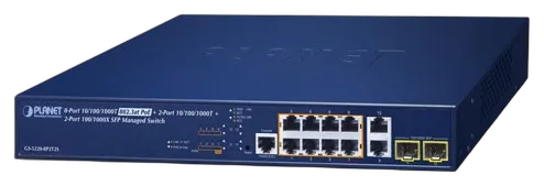 PLANET Industrial L2+ 8-Port 10/100/1000T 802.3at PoE +