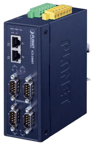 PLANET 1-Port RS232/RS422/RS485 Serial-Ethernet 1 x SFP