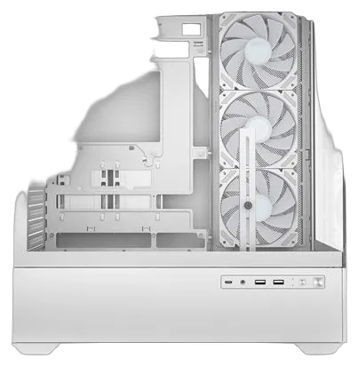 Sharkoon Gehäuse AK6 RGB ATX 1xGlas weiß Sharkoon Gehäuse AK6 RGB ATX 1xGlas weiß