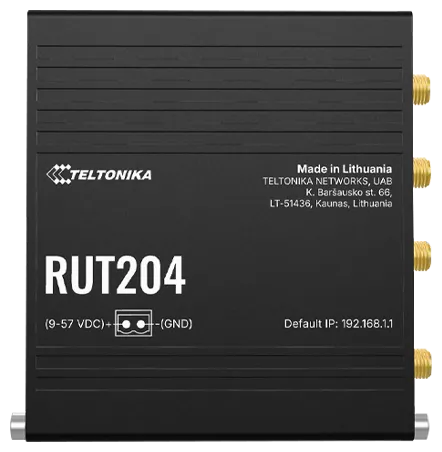 Teltonika · Router · RUT204 · CAN-BUS LTE-ROUTER Teltonika · Router · RUT204 · CAN-BUS LTE-ROUTER