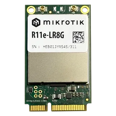 MikroTik LoRa miniPCI-e card for 863-870 MHz frequency (European Union, India etc)