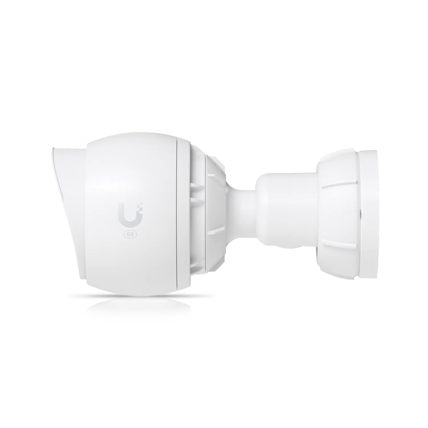 Ubiquiti Video Kamera UVC-G5-Bullet 3er-Pack weiße zylindrische Überwachungskamera mit U-Logo und G5-Aufschrift auf