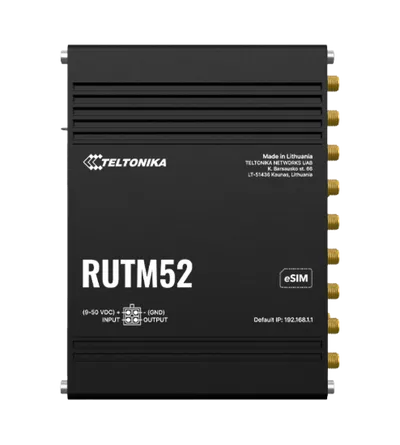Teltonika · Router · RUTM52 · Dual 5G Router Teltonika · Router · RUTM52 · Dual 5G Router