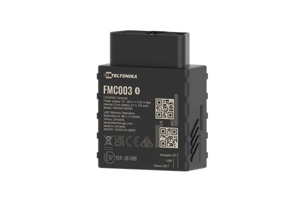 TELTONIKA TELEMATICS FMC003 4G LTE Cat 1 Tracker mit OBD OEM Datenlesung EMEA