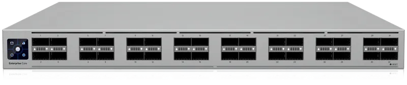 Ubiquiti Switch full managed Layer3 32 Port • 32x QSFP28 • 19" • UniFi • ECS-Core