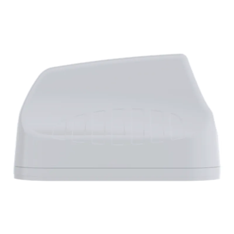 Weiße Poynting A-MIMO-0004-V1-15-W 5G/LTE/Wi-Fi KFZ-Marine-Antenne mit Haifischflossen-Design, SMA-Anschluss und