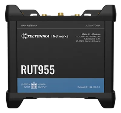 Teltonika RUT955 Industrial 4G/LTE & WiFi Dual SIM Router