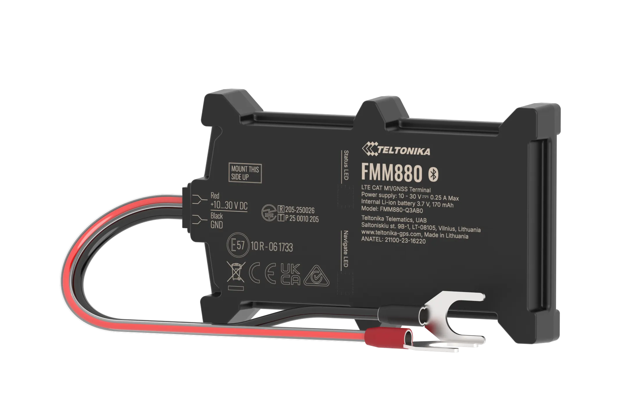 TELTONIKA TELEMATICS FMM880 Wasserdichter 4G LTE Cat M1 Tracker mit hoher GNSS-Präzision TELTONIKA TELEMATICS FMM880 Wasserdichter 4G LTE Cat M1 Tracker mit hoher GNSS-Präzision