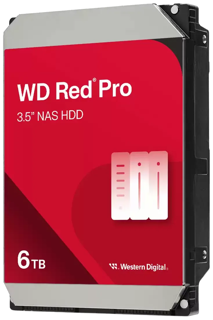WD Red Pro    8.9cm (3.5) 12TB SATA3 7200  256MB WD121KFBX intern