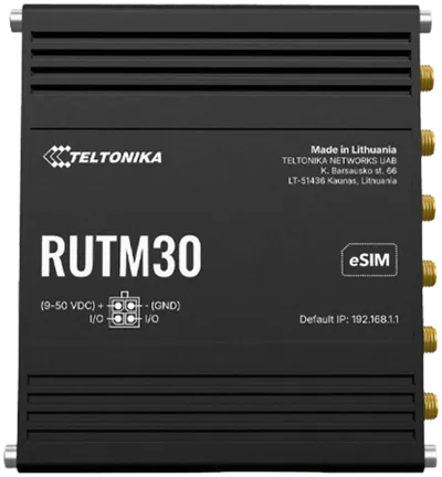 Teltonika RUTM30 Компактный двух-SIM 5G роутер с eSIM