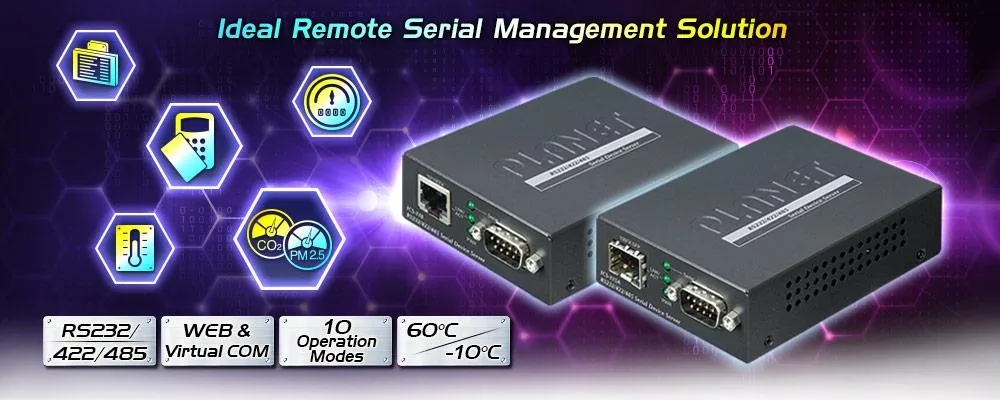 PLANET 1Port RS232/422/485 zu 1Port 100Base-FX SFP Konverter PLANET 1Port RS232/422/485 zu 1Port 100Base-FX SFP Konverter