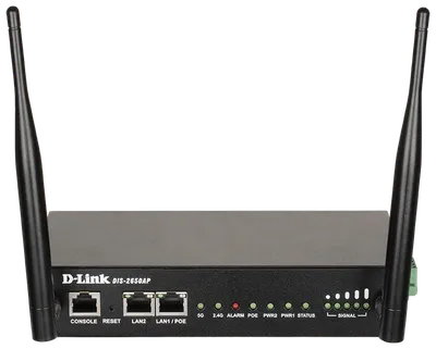 D-Link DIS-2650AP Industrieller AC1200 WLAN Access Point D-Link DIS-2650AP Industrieller AC1200 WLAN Access Point