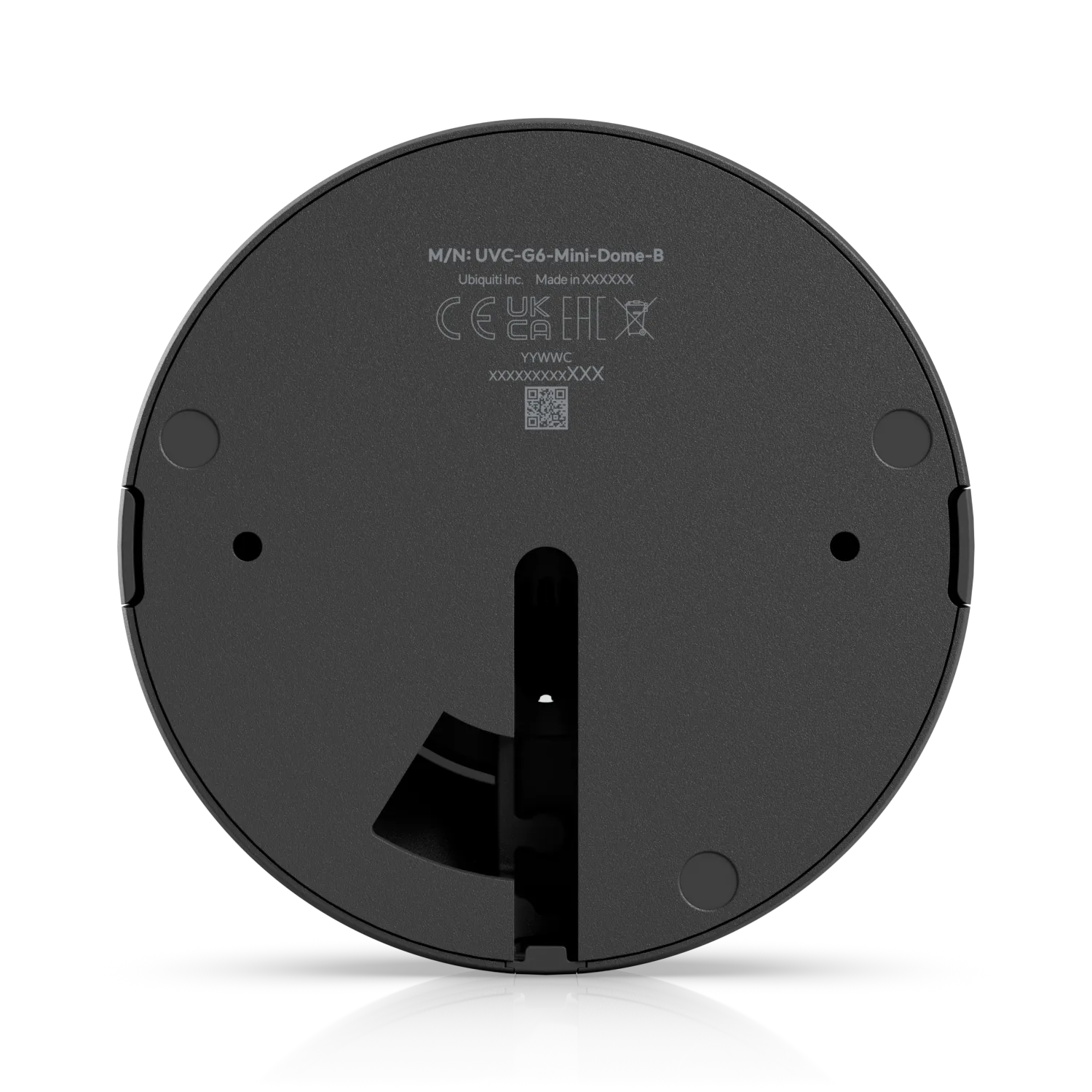 Ubiquiti UVC-G6-Mini-Dome-B UniFi G6 Mini Dome 4K PoE IP Camera Black